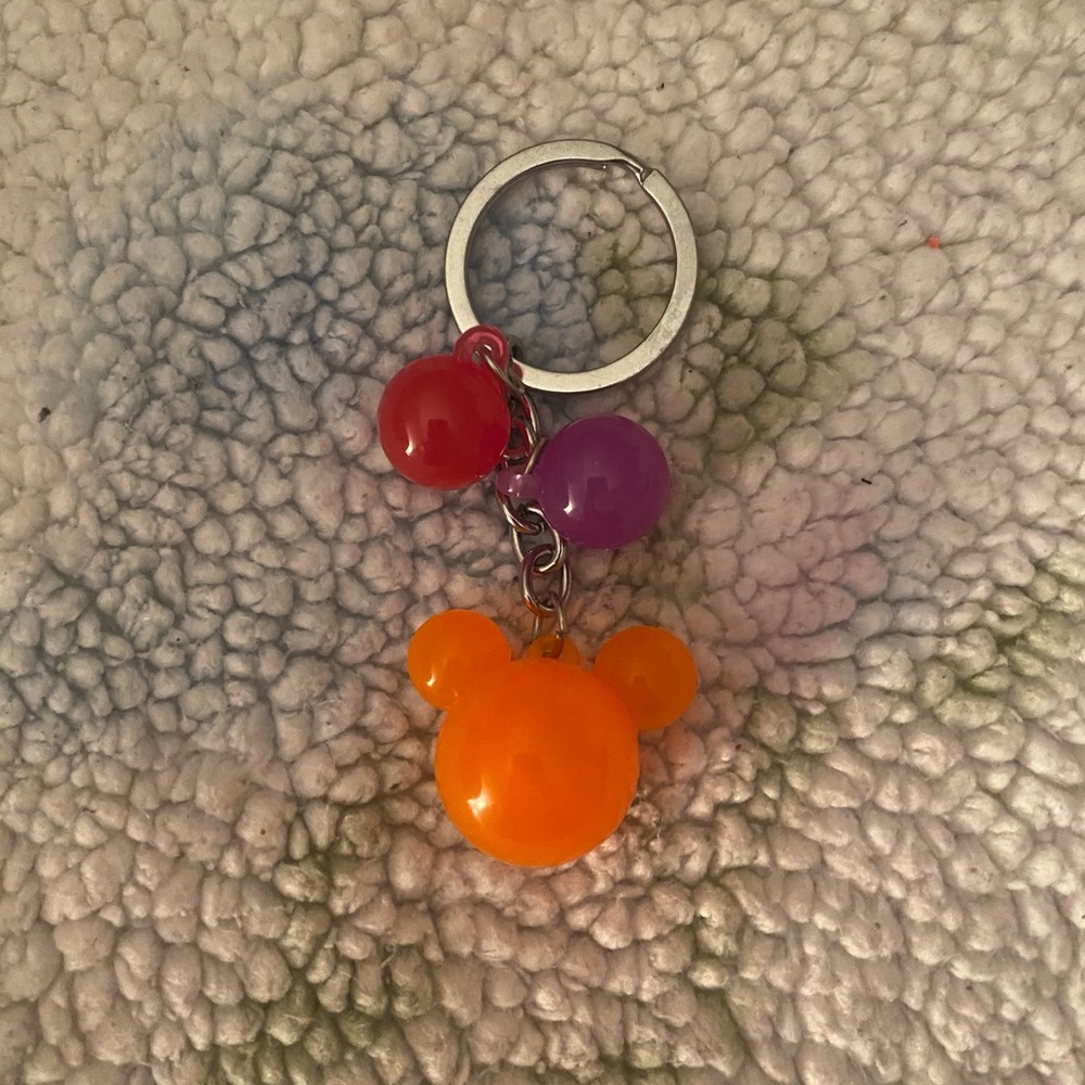 NWOT Mickey Mouse Acrylic Keychain!
